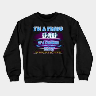 perfect gift for fathers day 4D Crewneck Sweatshirt